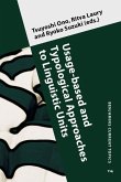 Usage-based and Typological Approaches to Linguistic Units (eBook, ePUB)