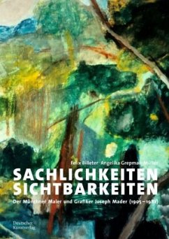 Sachlichkeiten - Sichtbarkeiten - Billeter, Felix;Grepmair-Müller, Angelika