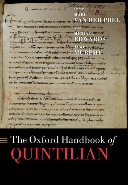 The Oxford Handbook of Quintilian (eBook, PDF)