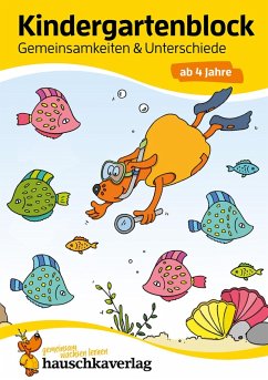Kindergartenblock - Gemeinsamkeiten & Unterschiede ab 4 Jahre (eBook, PDF) - Maier, Ulrike