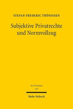 Subjektive Privatrechte und Normvollzug - Thönissen, Stefan Frederic