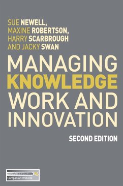 Cover Managing Knowledge Work and Innovation (eBook, PDF)