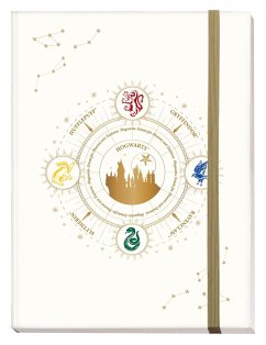 Harry Potter: Notizbuch Hogwarts (mit Verschlussgummi und Lesezeichen) - Panini