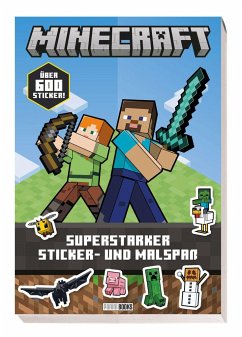Minecraft: Superstarker Sticker- und Malspaß - Panini