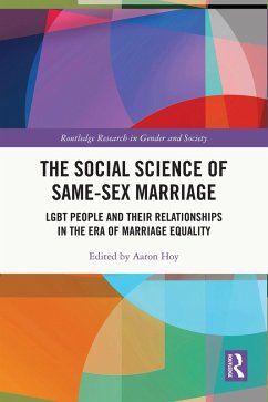 Cover The Social Science of Same-Sex Marriage (eBook, ePUB)
