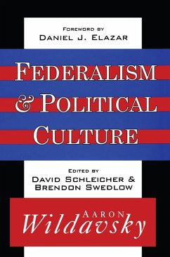Cover Federalism and Political Culture (eBook, PDF)