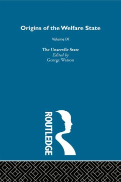 Cover Origins of the Welfare State V9 (eBook, ePUB)