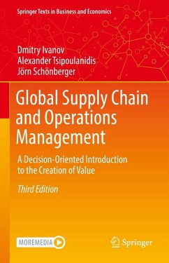 Global Supply Chain and Operations Management (eBook, PDF) - Ivanov, Dmitry; Tsipoulanidis, Alexander; Schönberger, Jörn