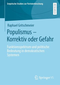 Populismus – Korrektiv oder Gefahr (eBook, PDF) - Gritschmeier, Raphael