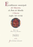 Establiments municipals del Maestrat, els Ports de Morella i Llucena (segles XIV-XVIII) (eBook, PDF)