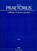 Halleluja Christ ist erstanden für gem Chor und Bc (Instrumente ad lib) Partitur (dt)