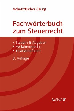 Fachwörterbuch zum Steuerrecht (eBook, ePUB)