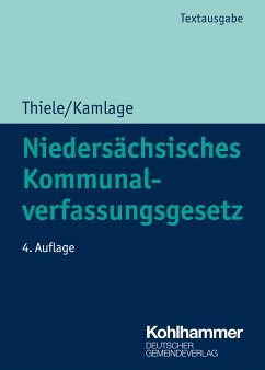 Niedersächsisches Kommunalverfassungsgesetz (eBook, ePUB) - Kamlage, Oliver