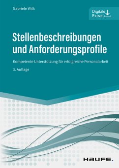 Stellenbeschreibungen und Anforderungsprofile (eBook, ePUB) - Wilk, Gabriele