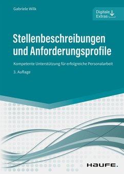 Stellenbeschreibungen und Anforderungsprofile (eBook, PDF) - Wilk, Gabriele