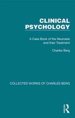 Clinical Psychology (eBook, ePUB) - Berg, Charles
