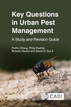 Key Questions in Urban Pest Management - Dhang, Partho (Independent Consultant, Philippines); Koehler, Philip (University of Florida, USA); Pereira, Roberto (University of Florida, USA)