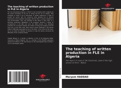 The teaching of written production in FLE in Algeria - Haddad, Meryem