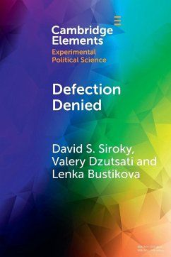 Defection Denied - Siroky, David S. (University of Essex); Dzutsati, Valery (University of Kansas); Bustikova, Lenka (University of Oxford)