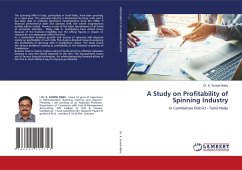 A Study on Profitability of Spinning Industry - Suresh Babu, Dr. K.