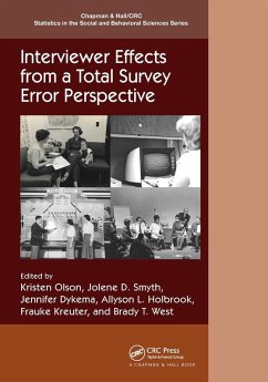 Interviewer Effects from a Total Survey Error Perspective