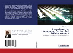 Human Resources Management Practices And SMEs Performance - Kajongwe, Collen