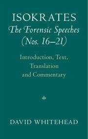 Cover Isokrates: The Forensic Speeches (Nos. 16-21) 2 Hardback Volume Set