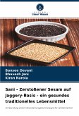 Sani - Zerstoßener Sesam auf Jaggery-Basis - ein gesundes traditionelles Lebensmittel