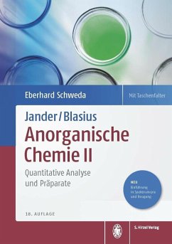 Jander/Blasius   Anorganische Chemie II (eBook, PDF) - Schweda, Eberhard