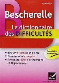 Cover Bescherelle Dictionnaire des Difficultés: Učebnice (2011) (Bescherelle références)