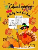 Thanksgiving activity book for kids