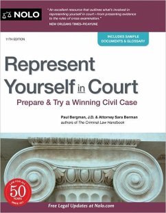 Represent Yourself in Court: Prepare & Try a Winning Civil Case - Bergman, Paul; Berman, Sara J.