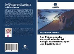 Das Phänomen der Korruption in der DR Kongo: Wahrnehmungen und Einstellungen - Batata Nsimba, Vernaud