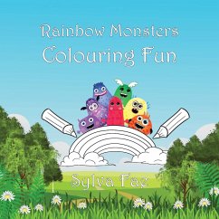Rainbow Monsters Colouring Fun - Fae, Sylva