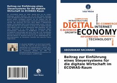 Beitrag zur Einführung eines Steuersystems für die digitale Wirtschaft im ECOWAS-Raum - Nacanabo, Aboubakar