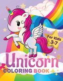 Unicorn Coloring Book for Kids Ages 3-7