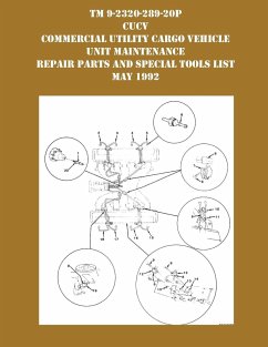 TM 9-230-289-20P CUCV Commercial Utility Cargo Vehicle Unit Maintenance Repair Parts and Special Tools List May 1992 - Us Army