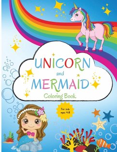 Mermaid and Unicorn Coloring Book - Gordon, Gerry