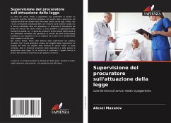 Supervisione del procuratore sull'attuazione della legge - Maxurov, Alexei