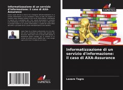 Informatizzazione di un servizio d'informazione: il caso di AXA-Assurance - Tagro, Lazare