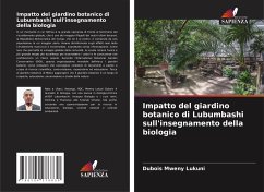 Impatto del giardino botanico di Lubumbashi sull'insegnamento della biologia - Mweny Lukuni, Dubois