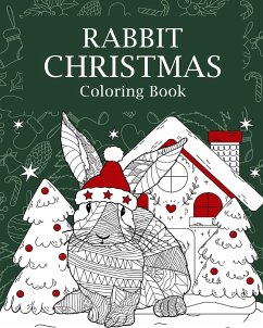 Rabbit Christmas Coloring Book - Paperland