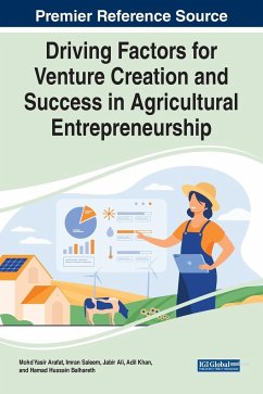 Driving Factors for Venture Creation and Success in Agricultural Entrepreneurship - Arafat, Mohd Yasir; Saleem, Imran; Ali, Jabir