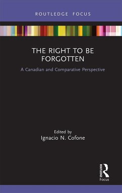 The Right to be Forgotten