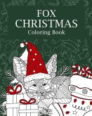 Fox Christmas Coloring Book