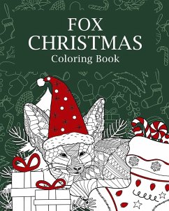 Fox Christmas Coloring Book - Paperland