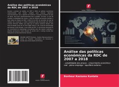 Análise das políticas económicas da RDC de 2007 a 2018 - Kasiama Kuntete, Bonheur