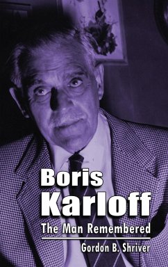Boris Karloff (hardback) - Shriver, Gordon B.