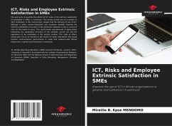 ICT, Risks and Employee Extrinsic Satisfaction in SMEs - B. Epse MENDOMO, Mireille