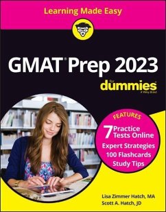 GMAT Prep 2023 for Dummies with Online Practice - Hatch, Scott A.;Hatch, Lisa Zimmer